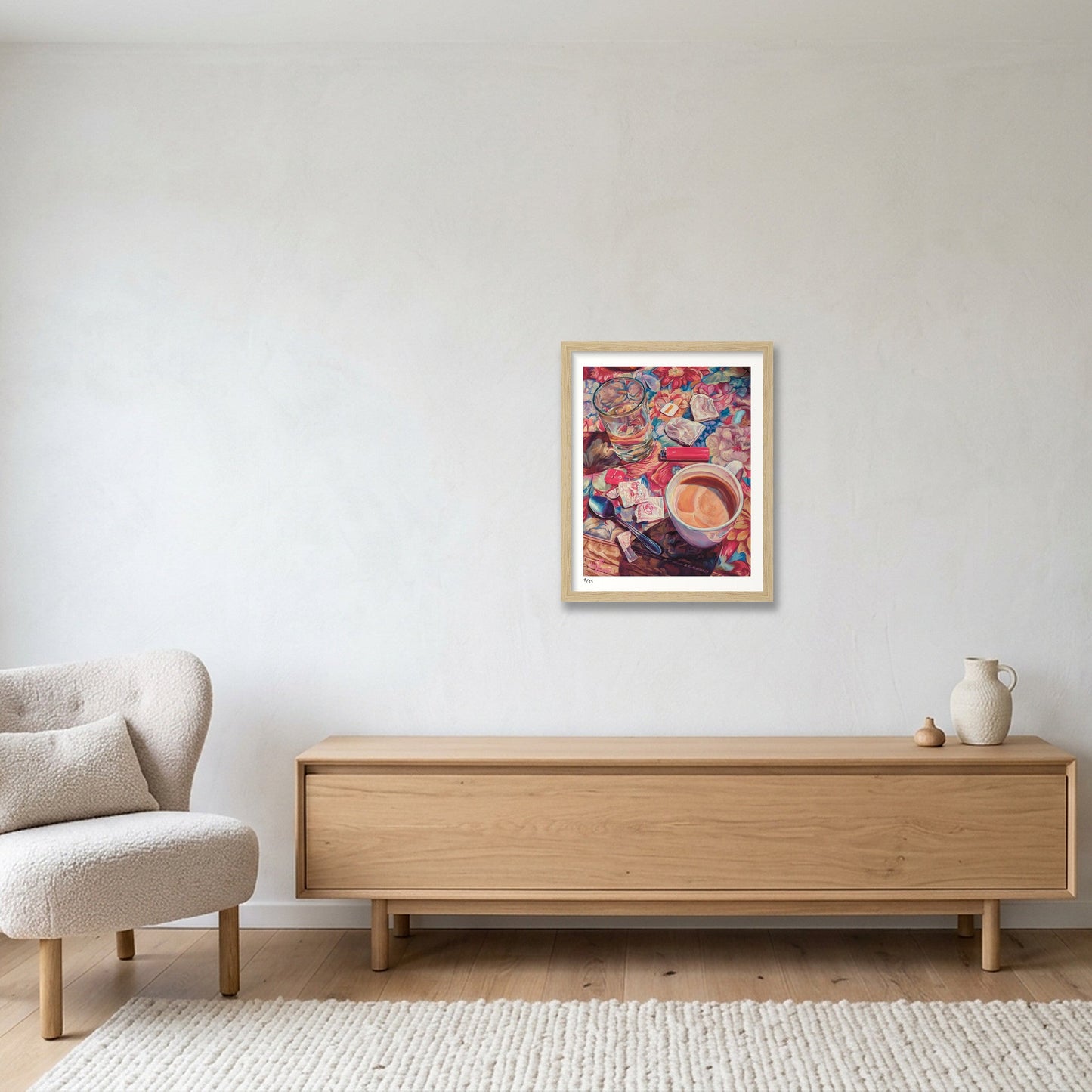 Try It, and You'll See — 28×35cm, 11×14" Oak Frame