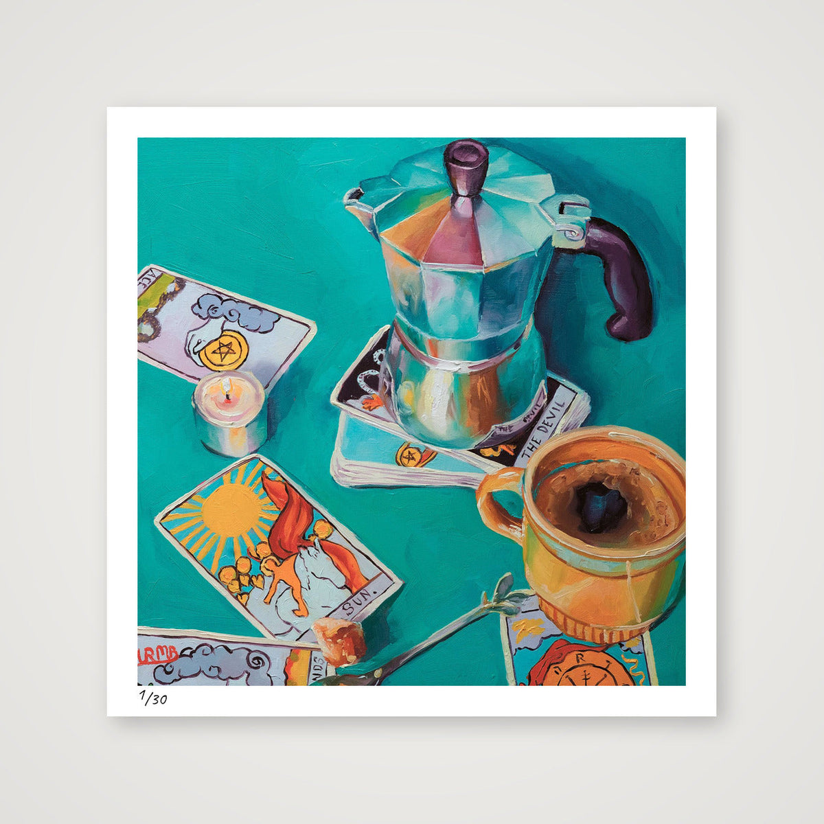 Fortune — 30×30cm, 12×12" Print only
