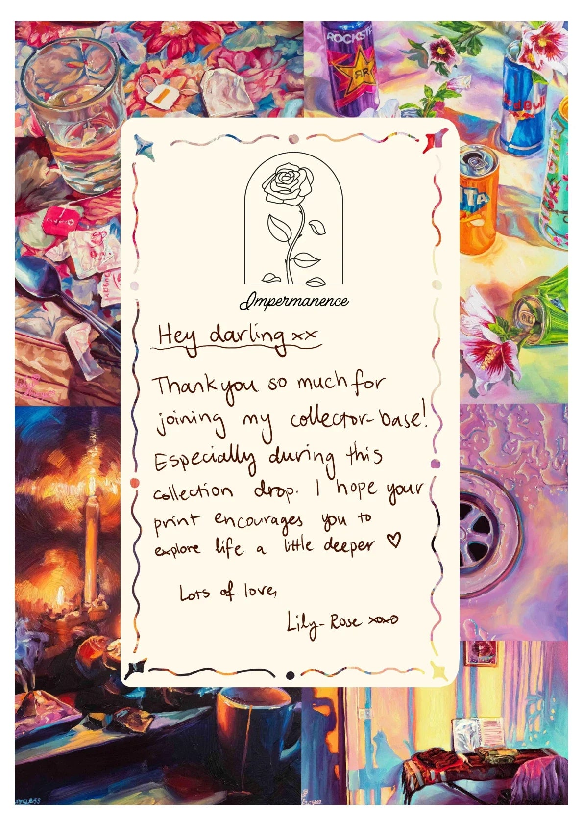 For a Little While — A letter from the artist