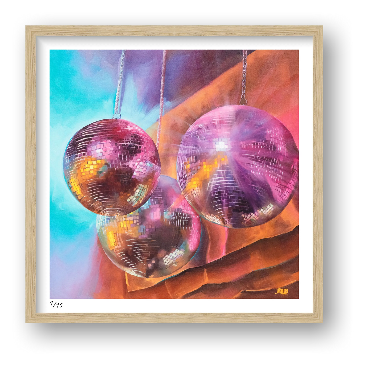 Disco Days — framed