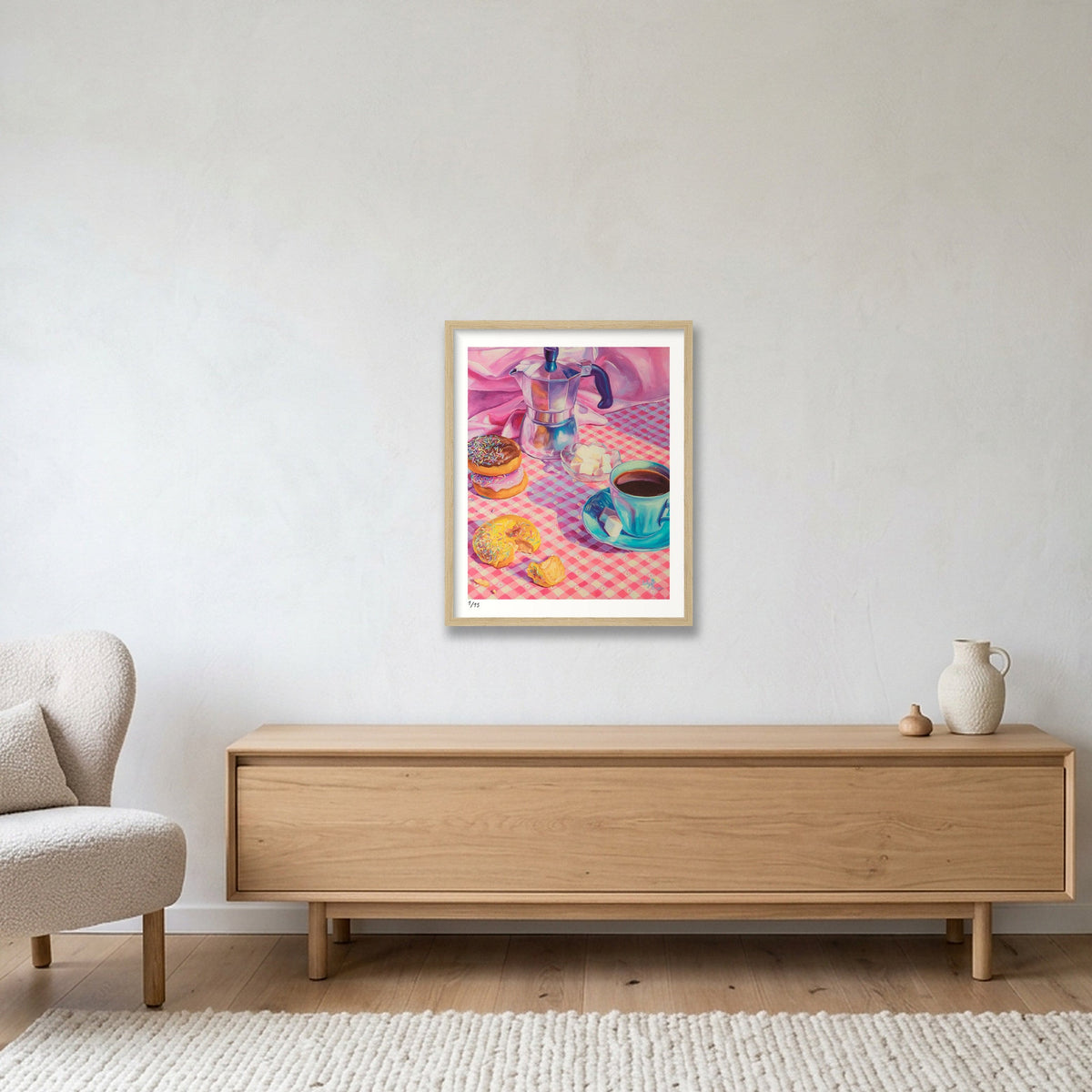Sweet Ambrosia — 40×50cm, 16×20" Oak Frame