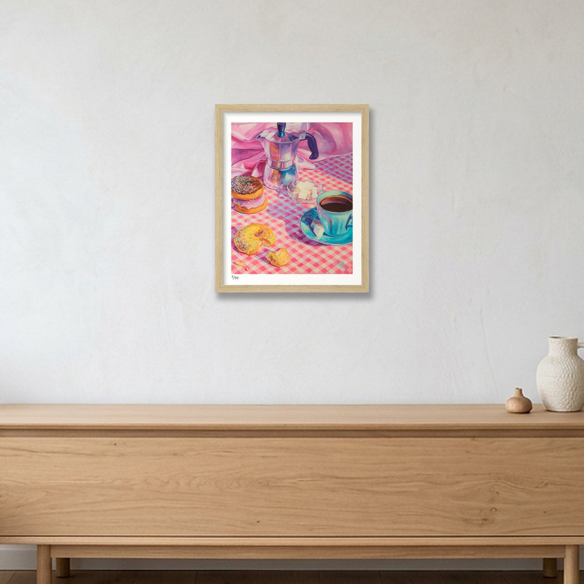 Sweet Ambrosia — 28×35cm, 11×14" Oak Frame